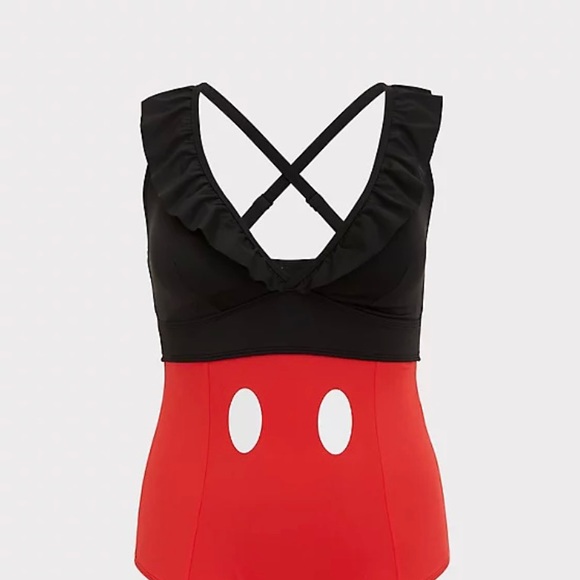 Disney x Torrid One Piece Swimsuit 6X - Picture 4 of 6